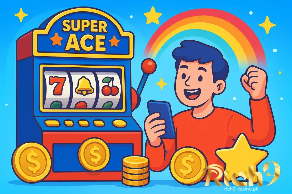 How To Play Super Ace Gabay ng Rich9 Para Sa Masayang Mundo ng Slot Game